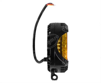 FARO AUXILIAR AMBAR 12-24V 1PZ 16 LEDS REDONDO QBH STAR 1799989 