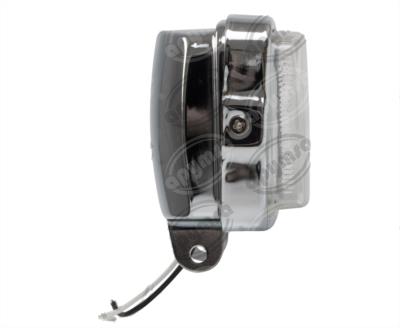FARO AUXILIAR TRANSPARENTE 12V 2PZ RECTANGULAR UNIVERSAL F12 IMPORTADO JF105CW 