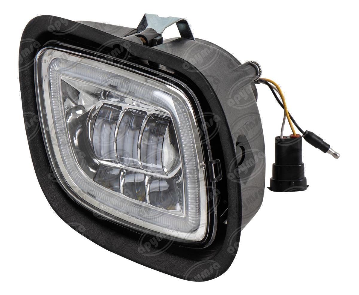 FARO AUXILIAR CROMADO DERECHO 10-30V NIEBLA FREIGTHLINER CASCADIA, LED L. ANGEL BRËSSER-LKW 08TFR30R031 