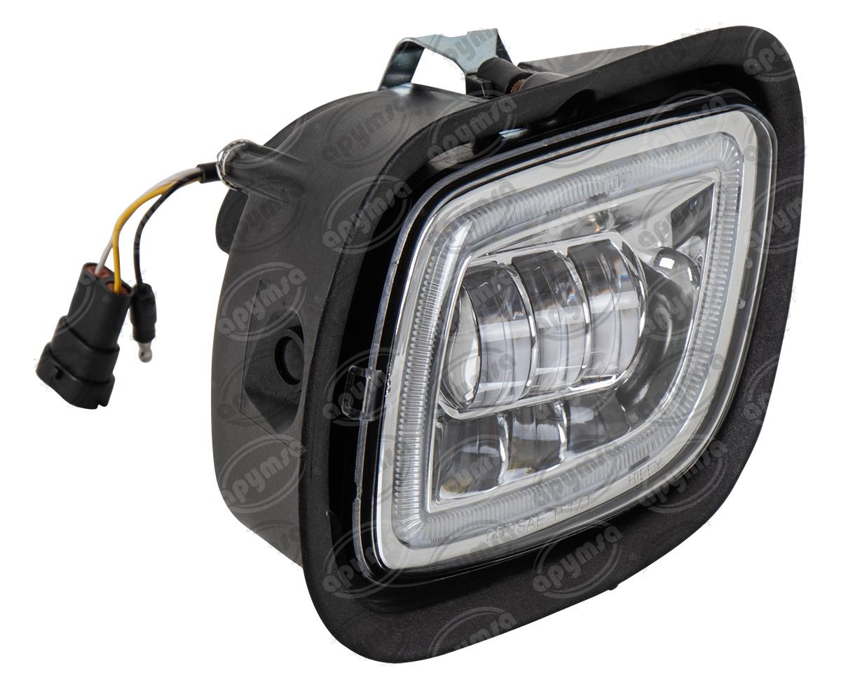 FARO AUXILIAR CROMADO IZQUIERDO 10-30V NIEBLA FREIGTHLINER CASCADIA, LED L. ANGEL BRËSSER-LKW 08TFR30L032 