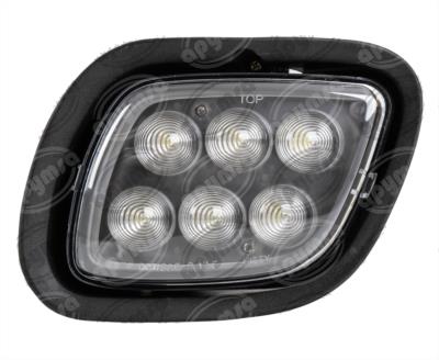 FARO AUXILIAR NEGRO IZQUIERDO 10.30V NIEBLA FREIGTHLINER CASCADIA 6 LEDS BRËSSER-LKW 08TFR30L036 
