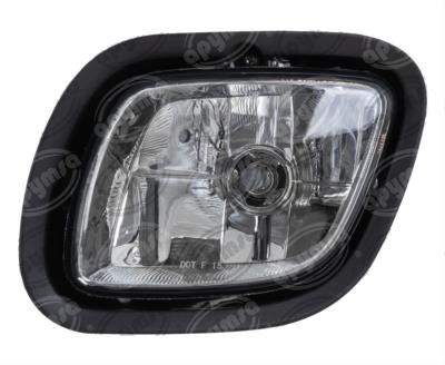 FARO AUXILIAR TRANSPARENTE IZQUIERDO 12V FREIGHTLINER CASCADIA 08-17 NIEBLA CROMADO BRËSSER-LKW 08TFR12L012 