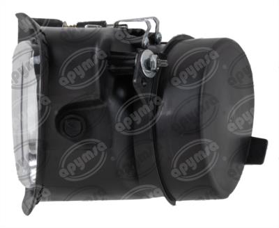 FARO AUXILIAR TRANSPARENTE IZQUIERDO 12V FREIGHTLINER CASCADIA 08-17 NIEBLA CROMADO BRËSSER-LKW 08TFR12L012 
