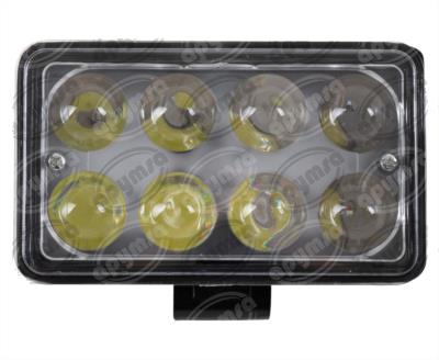 FARO AUXILIAR BLANCA DERECHO E IZQUIERDO 10-30V RECTANGULAR DE 8 LEDS 10-30V HDLT 4REC-0102 
