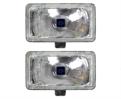 FARO AUXILIAR TRANSPARENTE H3 12V 2PZ COMET 450 RECTANGULAR HELLA 1FB 005 860 831 