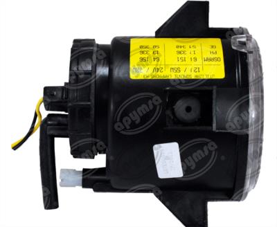 FARO AUXILIAR TRANSPARENTE DERECHO E IZQUIERDO LARGO ALCANCE H3 AUTOBUS MERCEDES BENZ IAM 57 83 424 129 