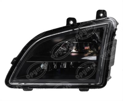 FARO AUXILIAR TRANSPARENTE IZQUIERDO 12V NIEBLA VOLVO VNL 18-24 CON LEDS DEPO 015-3214-01 