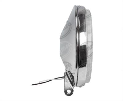 FARO AUXILIAR TRANSPARENTE H3 12V 2PZ DE LUJO TIPO RALLY CROMADO CON TAPA IMPORTADO 1846600 