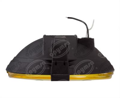 FARO AUXILIAR AMBAR 12V 2PZ DE LUJO TIPO HELLA REDONDO CON TAPA AMBAR IMPORTADO FA-TH 