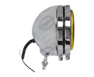 FARO AUXILIAR AMBAR 12V 1PZ JACKMAN CHICO METALICO AMBAR IMPORTADO FA-CHI 