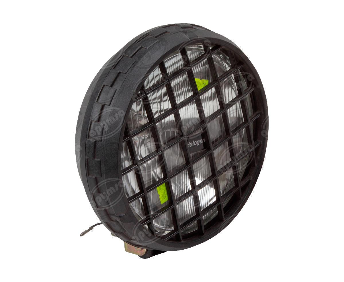 FARO AUXILIAR TRANSPARENTE 12V 1PZ TIPO RALLY CON REJILLA IMPORTADO 1847900 