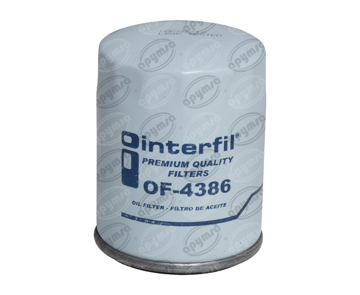 FILTRO ACEITE NISSAN TSURU INTERFIL OF-4386 