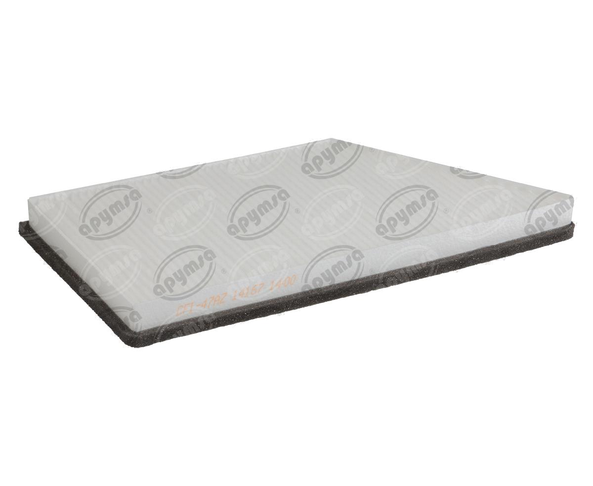 FILTRO DE CABINA PEUGEOT 206 XR 4CIL 1.6L 00-10 206 XRD INTERFIL CFI-47AZ 