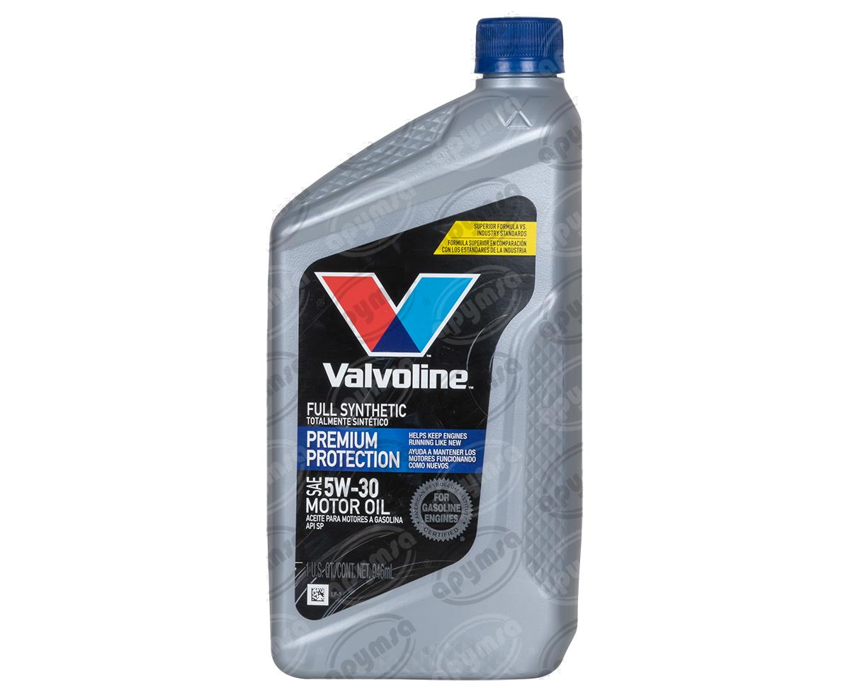 Lubricante Valvoline Premium Protection Sintético 5W30 (Caja) - Tienda de  lubricantes Valvoline