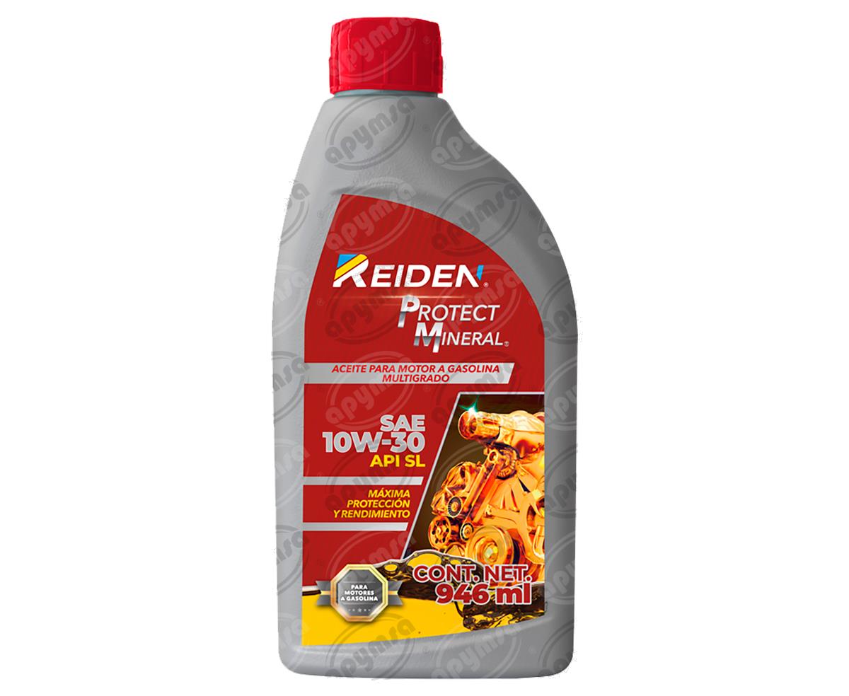 LUBRICANTE ACEITE MINERAL SL 10W30 946ML PROTECT MINERAL REIDEN 1857769 