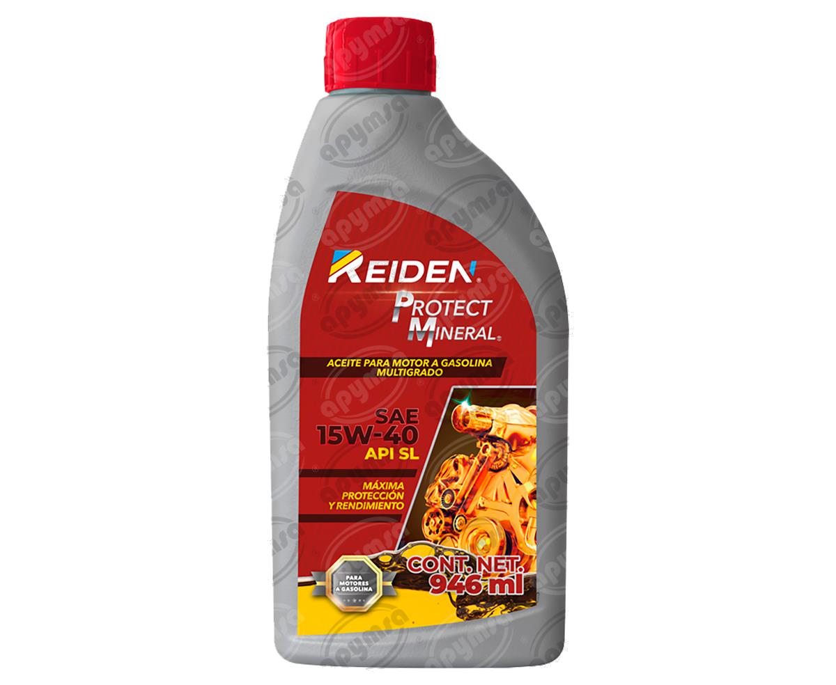 LUBRICANTE ACEITE MINERAL SL 15W40 946ML PROTECT MINERAL REIDEN 1857770 
