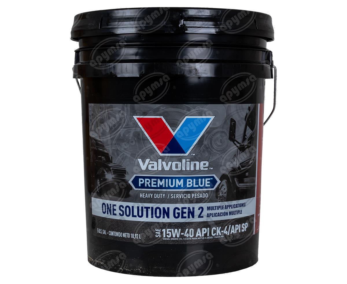 LUBRICANTE ACEITE MINERAL 15W40 19L PRE BLUE VALVOLINE 891152 