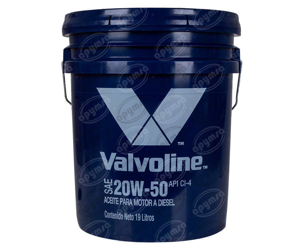 LUBRICANTE ACEITE MINERAL 20W50 19L ALLFLEET VALVOLINE MX392 