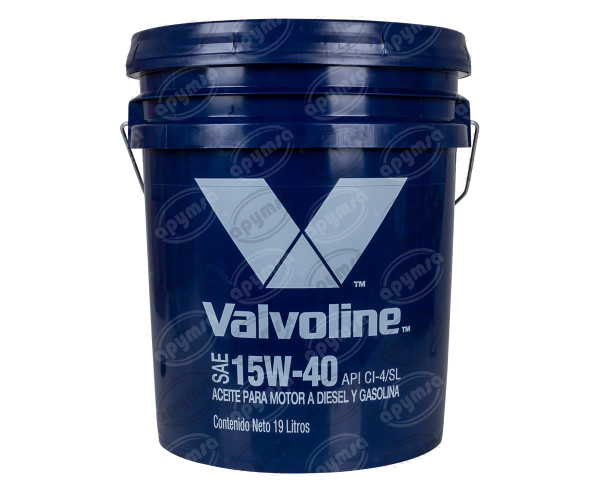 LUBRICANTE ACEITE MINERAL 15W40 19L ALLFLEET VALVOLINE MX387 