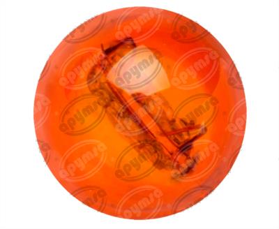 FOCO INCANDESCENTE 7443 AMBAR 12V 21-5W 2 POLOS 1PZ TIPO PELLIZCO QBH STAR 7443 A 
