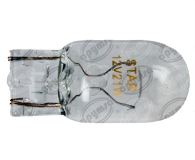 FOCO INCANDESCENTE 7440 TRANSPARENTE 12V 21W 1 POLOS 1PZ TIPO PELLIZCO QBH STAR 7440 