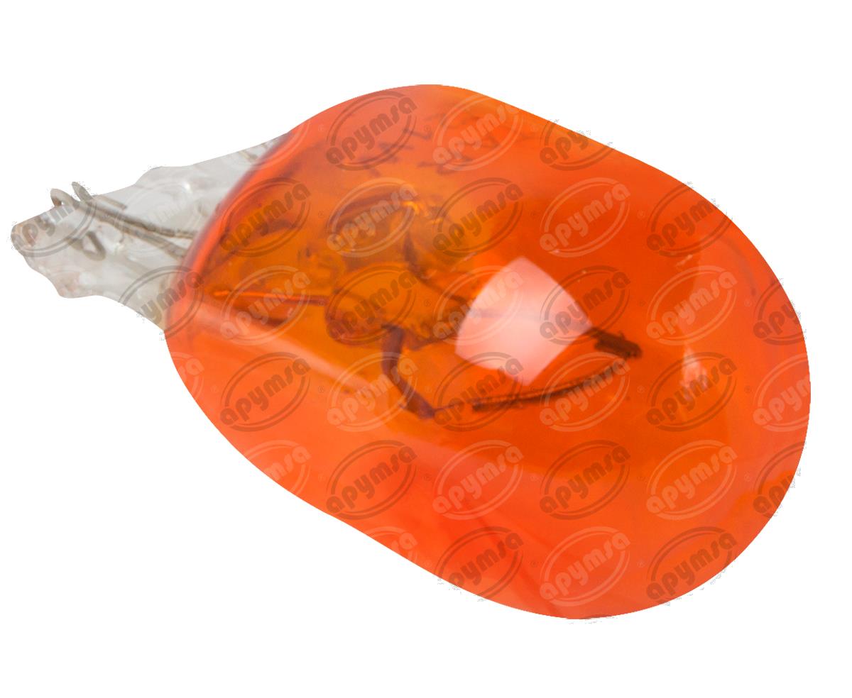 FOCO INCANDESCENTE 7440 AMBAR 12V 21W 1 POLOS 1PZ TIPO PELLIZCO QBH STAR 7440 A 