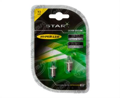 FOCO LEDS 53 BLANCO 12V 1 LEDS 2PZ QBH STAR 53 