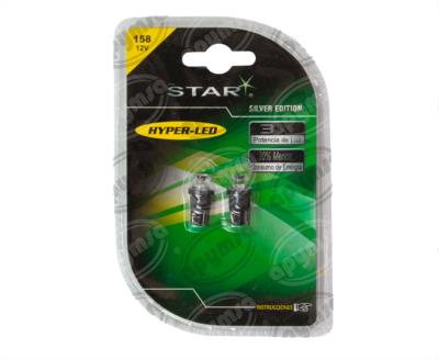 FOCO LEDS 158 MULTICOLOR 12V 1 LEDS 2PZ PLANO QBH STAR 158 MUL 