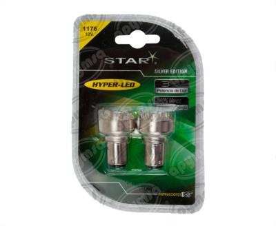 FOCO LEDS 1176 AMBAR 12V 12 LEDS 2PZ QBH STAR 1176 A 