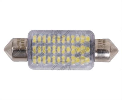 FOCO SMD BLANCO FESTOON TIPO FUSIBLES 12V 36 SMD QBH STAR 44MM-36SMD 