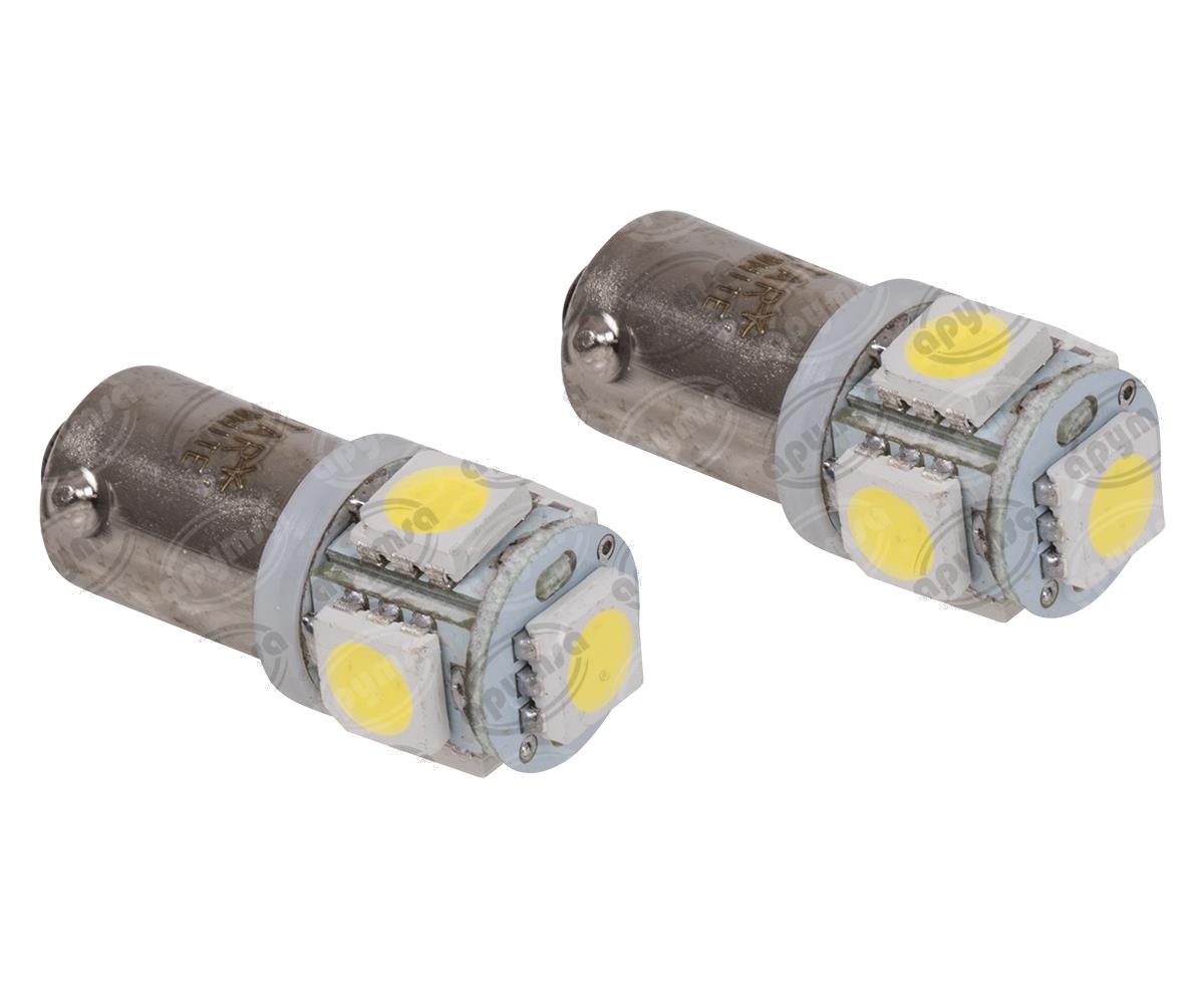 FOCO SMD BLANCO 53 12V 5 SMD QBH STAR BA9S/53-5SMD 