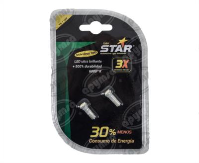 FOCO SMD BLANCO T5 12V 1 SMD QBH STAR TABLERO T5 