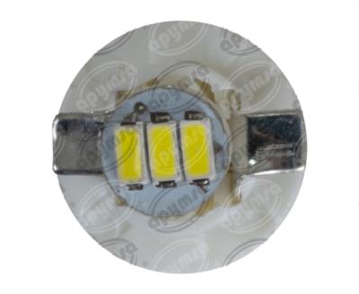 FOCO SMD BLANCO B8.5D 12V 3 SMD QBH STAR TABLERO B8.5D 