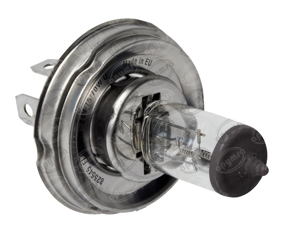 FOCO HALOGENO H4 / 9003 TRANSPARENTE 24V 55W 1PZ P45T BASE VW FLOSSER H4 24V R 