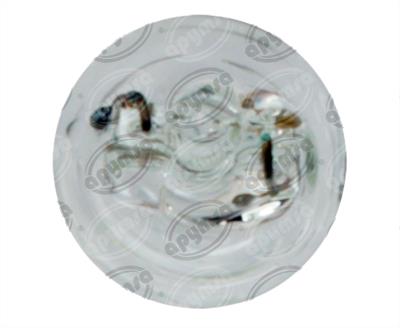FOCO INCANDESCENTE T8.3 TRANSPARENTE 12V 3W 1 POLOS 1PZ TIPO PELLIZCO MINI CON BOMBILLA QBH STAR TABLERO T8.3 