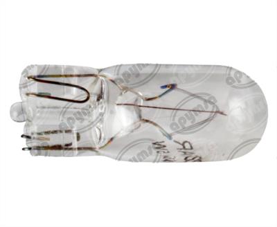 FOCO INCANDESCENTE 158 TRANSPARENTE 24V 5W 1 POLOS 1PZ TIPO PELLIZCO QBH STAR 158 24V 