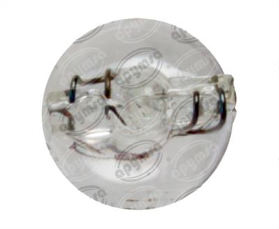 FOCO INCANDESCENTE 158 TRANSPARENTE 24V 5W 1 POLOS 1PZ TIPO PELLIZCO QBH STAR 158 24V 
