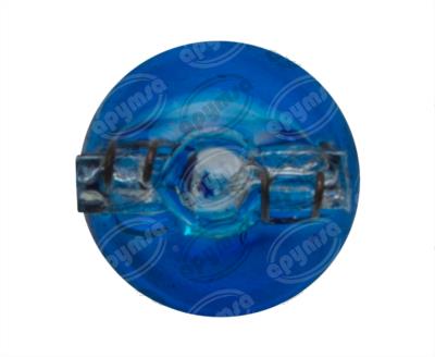 FOCO INCANDESCENTE 158 AZUL 12V 3W 1 POLOS 1PZ TIPO PELLIZCO AUDI CHEVROLET NISSAN PONTIAC QBH STAR 158 AZ 