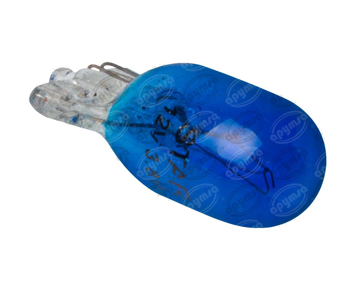 FOCO INCANDESCENTE 158 AZUL 12V 3W 1 POLOS 1PZ TIPO PELLIZCO AUDI CHEVROLET NISSAN PONTIAC QBH STAR 158 AZ 