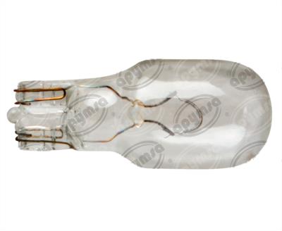 FOCO INCANDESCENTE 921 TRANSPARENTE 12V 21W 1 POLOS 1PZ TIPO PELLIZCO GRANDE PARA LUZ INTERIOR WAIGEER 921 