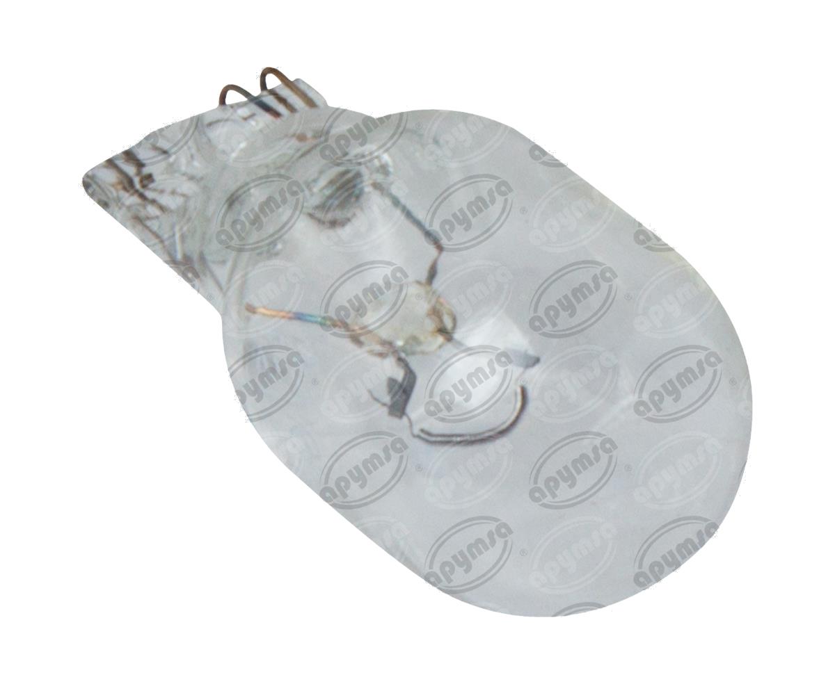 FOCO INCANDESCENTE 921 TRANSPARENTE 12V 21W 1 POLOS 1PZ TIPO PELLIZCO GRANDE PARA LUZ INTERIOR WAIGEER 921 
