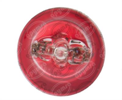 FOCO INCANDESCENTE 921 ROJO 12V 21W 1 POLOS 1PZ TIPO PELLIZCO GRANDE CHRYSLER QBH STAR 921 R 
