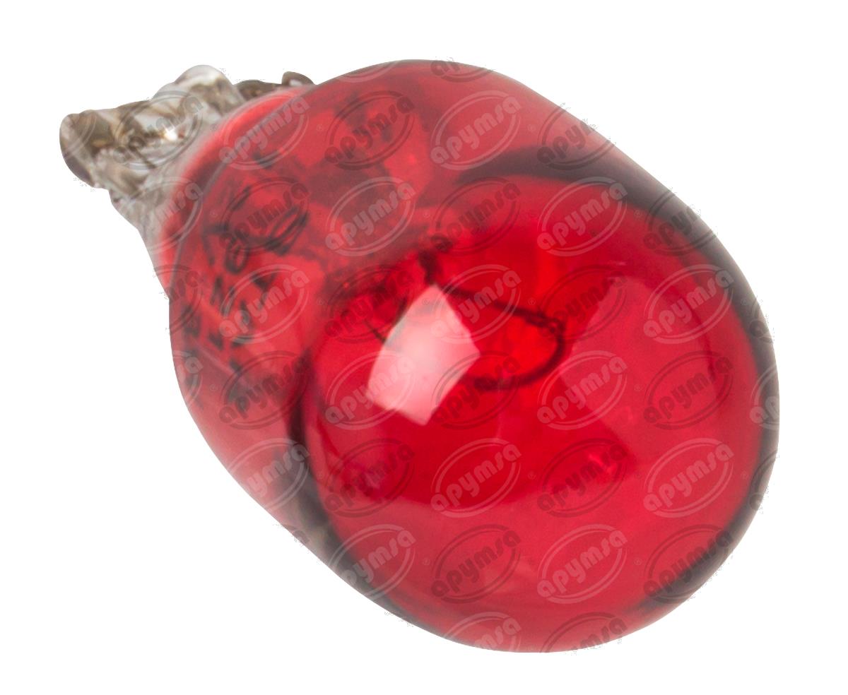 FOCO INCANDESCENTE 921 ROJO 12V 21W 1 POLOS 1PZ TIPO PELLIZCO GRANDE CHRYSLER QBH STAR 921 R 