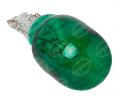 FOCO INCANDESCENTE 921 VERDE 12V 21W 1 POLOS 1PZ  TIPO PELLIZCO GRANDE CHRYSLER STAR QBH STAR 921 V 