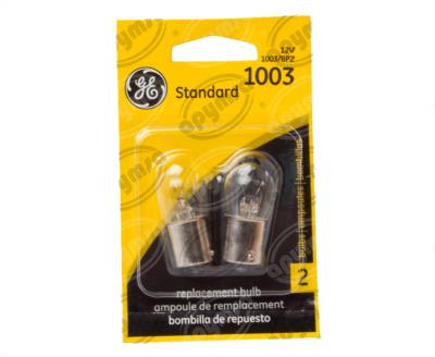 FOCO INCANDESCENTE 1003 TRANSPARENTE 12V 15W 1 POLOS 1PZ BOMBILLA MEDIANA GE 26709 