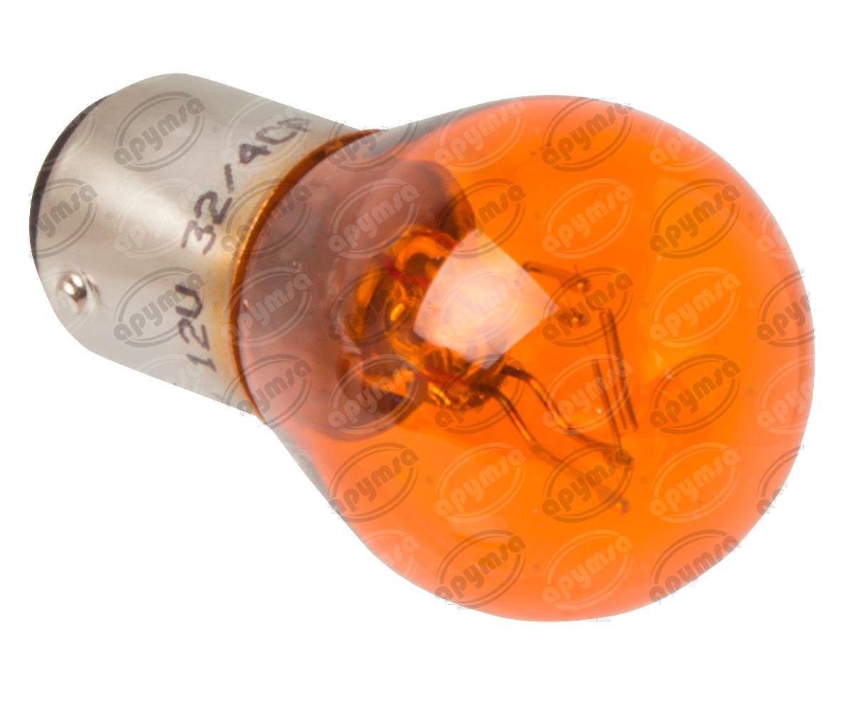 FOCO INCANDESCENTE 1034 / 1157 AMBAR 12V 32/4W 2 POLOS 1PZ BOMBILLA GRANDE FLOSSER FLOSSER 523007 