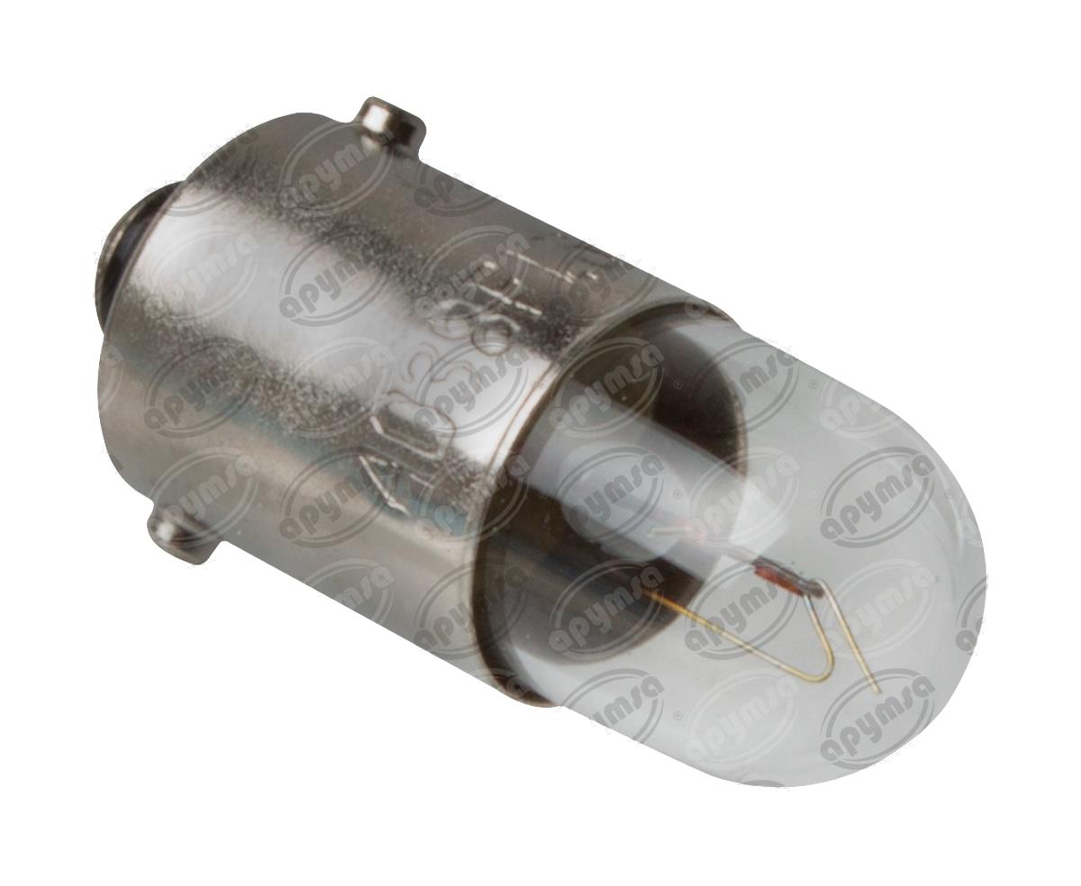 FOCO INCANDESCENTE 4038 TRANSPARENTE 12V 2W 1 POLOS 1PZ TIPO VDO FLOSSER 4038 