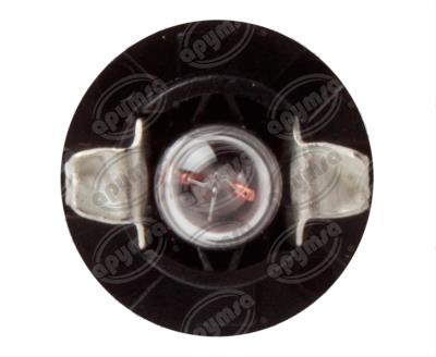 FOCO INCANDESCENTE 419101 TRANSPARENTE 12V 1 POLOS 1PZ MINI CON SOQUET TACOGRAFO FLOSSER 419101 