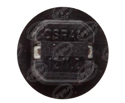 FOCO INCANDESCENTE 419101 TRANSPARENTE 12V 1 POLOS 1PZ MINI CON SOQUET TACOGRAFO FLOSSER 419101 