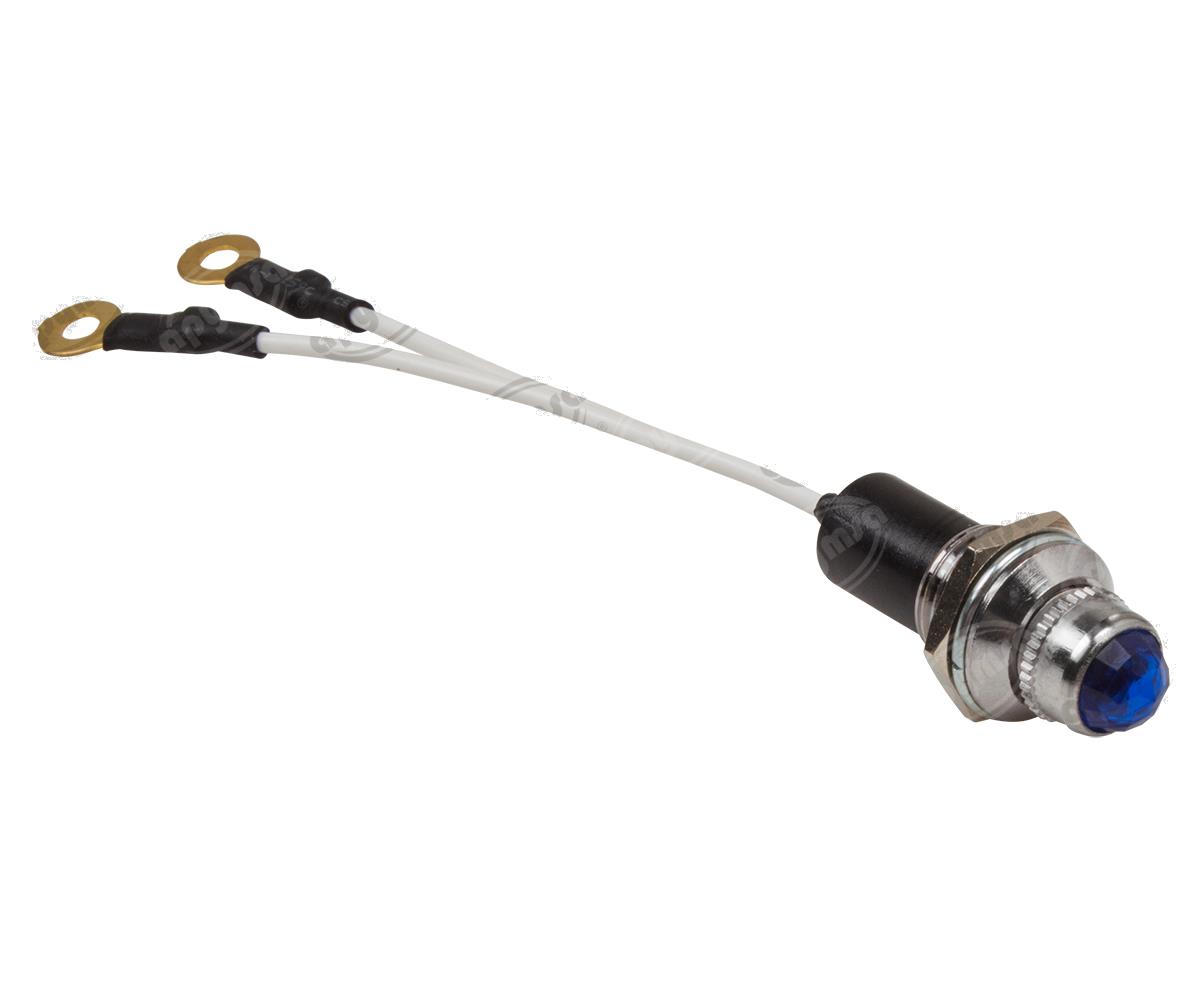FOCO INCANDESCENTE AZUL 12V 1PZ TIPO PILOTO IMPORTADO FO-PI 